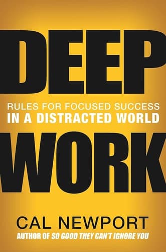 Deep Work cover